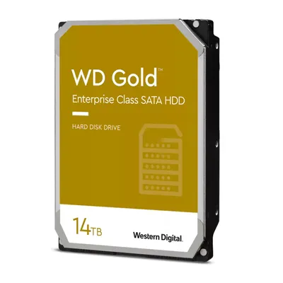 Obrázok produktu pre WD Gold WD142KRYZ - Pevný disk - Enterprise - 14 TB - interný - 3,5" (8,9 cm)