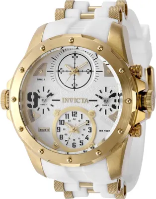 Obrázok produktu pre Invicta Coalition Forces 50218 Pánske Hodinky - Quartz Hnací Mechanizmus - Nerezová Oceľ so Strieborným Ciferníkom - 50 mm