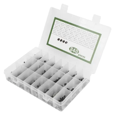 Obrázok produktu pre Súprava výkonových tranzistorov, súprava tranzistorového sortimentu, triódový tranzistor, výkonový tranzistor, výkonový tranzistor TO-92, priemyselné riadiace komponenty