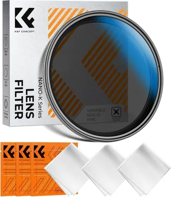 Image de Filtre ND 49mm Filtre gris variable ND2-32 pour appareil photo