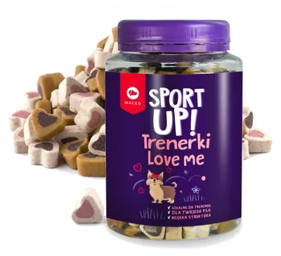 Obrázek produktu pro Maced Sport Up! Trainer Love Me tréninková pamlsek 300g