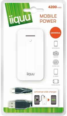 Produktbild von GP Batteries Powerbank 4200mAh Mobiler Externer Lithium-Ionen Akku