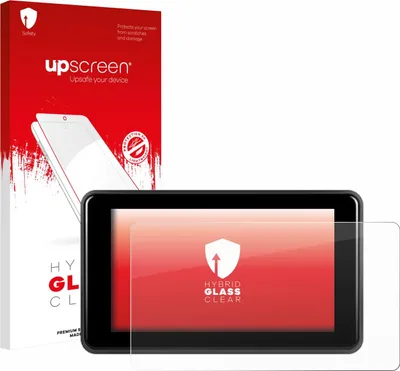 Produktbild von upscreen Schutzglas für Vechtel Motorrad Carplay 5" Schutzfolie Panzer Folie Glas Display Schutz klar
