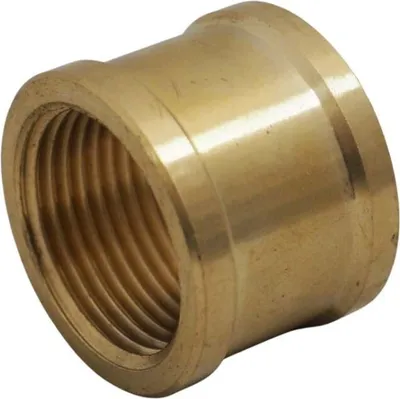 Produktbild von Muffe 1 Zoll Messing Gewinde Verbinder