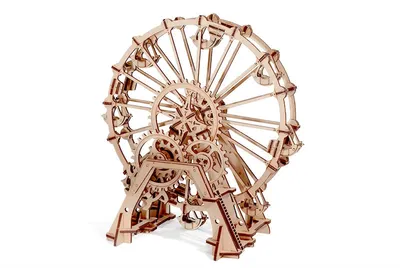 Image de Kit de construction en bois de grande roue
