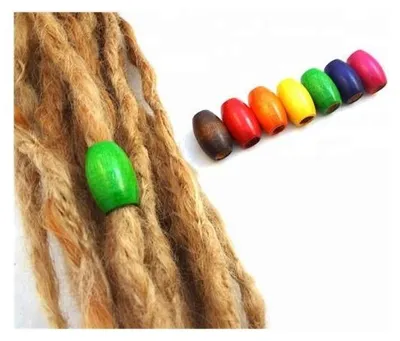Obrázok produktu pre Dreamfix Korálky do vlasov Dreadlocks Rainbow Color 24ks