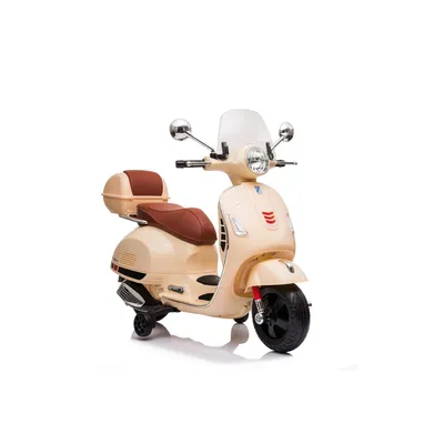 Immagine prodotto di Monopattino elettrico per bambini RunRunToys Vespa marrone 12 V