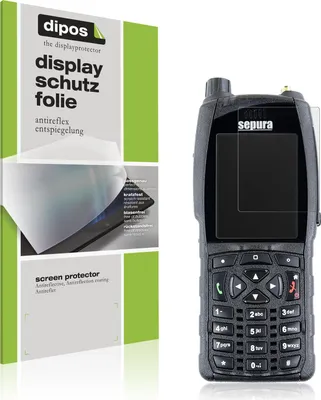 Image de 4x Film de protection d'écran pour Sepura SC2020 protecteur antireflet dipos