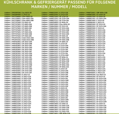 Produktbild von Glasplatte LIEBHERR 7271346 415x310mm für Kühlschrank
