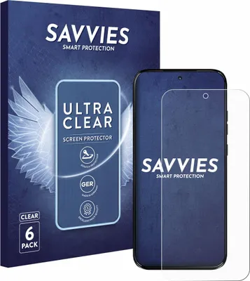 Produktbild von 6x Für Motorola Moto G67 Schutzfolie Savvies Displayschutz Display Schutz Folie Klar Transparent