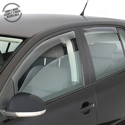 Produktbild von Windabweiser Regenabweiser für VW T-Cross 2019-2025 Dunkel Acryl 4tlg