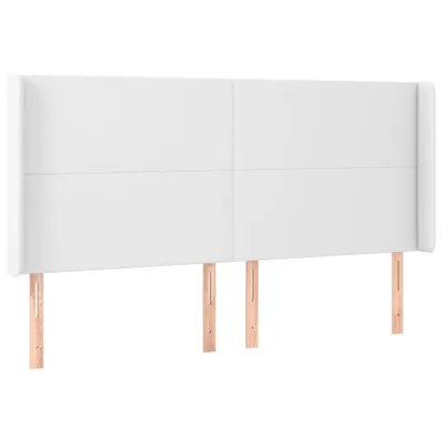 Produktbild von VidaXL 3119409, Weiß, Baumwolle, Polyester, Polyvinylchlorid (PVC), 2030 mm, 118 cm, 128 cm, 160 mm