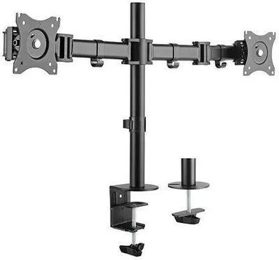 Zdjęcie produktu dla eSTUFF GLB227001 uchwyt / stojak do monitora 81,3 cm (32") biurko czarny