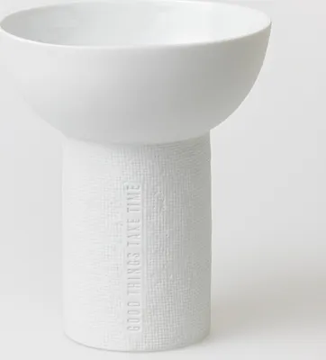 Produktbild von Formsprache Vase "Good things take time"