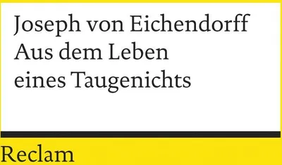 Produktbild von Aus dem Leben eines Taugenichts