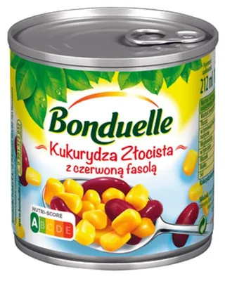 Immagine prodotto di Bonduelle Kukurydza z czerwoną fasolą konserwowa 170 g