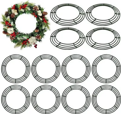 Immagine prodotto di Gancio metallico da 35 cm per decorazioni per la casa e accessori fai da te (verde)