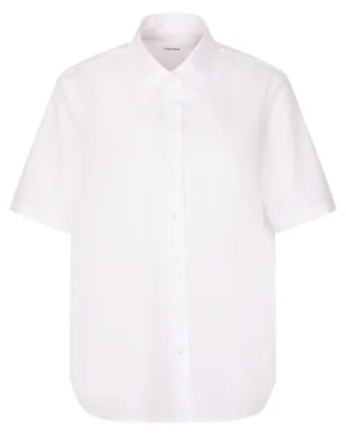 Produktbild von Seidensticker Damen Bluse -Regular Fit - Unifarben - Kurzarm - 100% Baumwolle