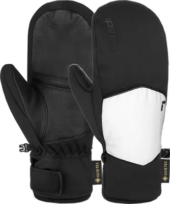 Immagine prodotto di Guanti da sci Reusch Amira Mitten, extra caldi, impermeabili e traspiranti, colore nero/bianco, taglia 8
