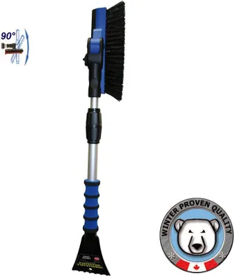 Zdjęcie produktu dla Skrobaczka do lodu z miotełką i ściągaczką (66-89 cm)