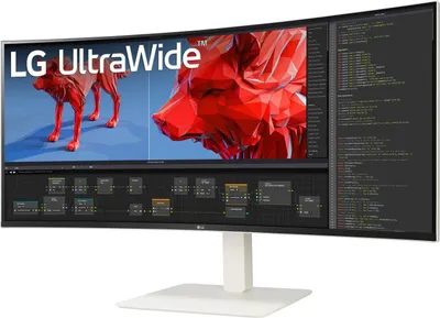 Produktbild von LG 38" 38BR85QC-W Ultrawide Curved HDMI DP USB IPS 21:9