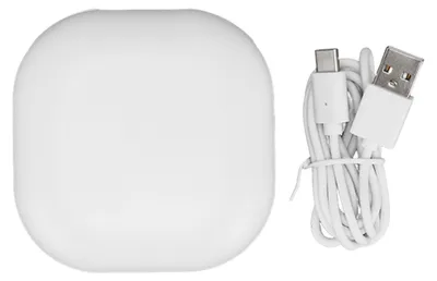 Imagen del producto de Estuche de carga USB rápido de repuesto para auriculares Buds Live SM R180, color blanco