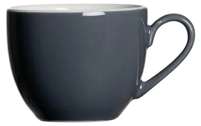 Produktbild von Ritzenhoff & Breker Espressoobertasse Doppio, Espressotasse, Espresso Tasse, Obere, Porzellan, Anthrazit, 80 ml, 430264