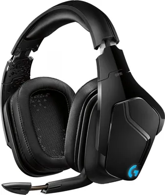 Produktbild von Logitech Gaming Headset G935 - Headset - 7.1-Kanal - Full-Size - 2,4 GHz - kabellos - 3,5 mm Stecker - Schwarz, Blau