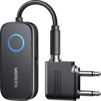 Obrázok produktu pre UGREEN audio adaptér do lietadla Bluetooth 5.2 vysielač/prijímač