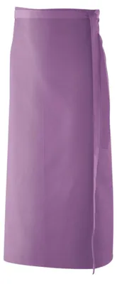 Produktbild von Bistroschürze B 100 x L 80 cm, purple : purple : 65% Polyester 35% Baumwolle