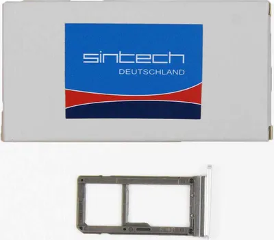 Produktbild von Sim + SD Kartenhalter für Samsung Galaxy S7 Edge weiss card holder