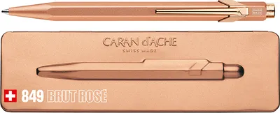 Produktbild von CARAN D'ACHE Druckkugelschreiber 849 Brut Rosé roségold