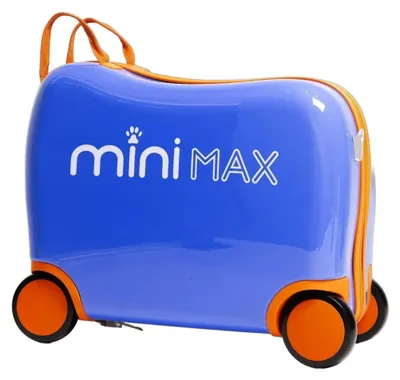 Obrázek produktu pro Dětský kufr AEROLITE MiniMax Ride-On - modrá