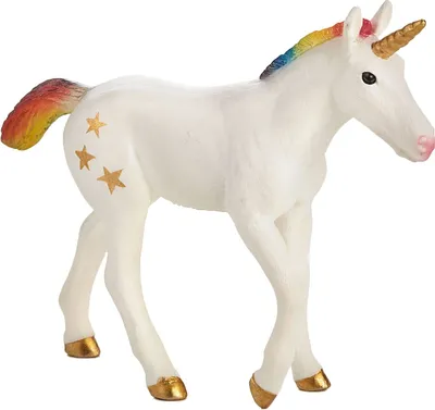 Zdjęcie produktu dla Mojo Fun Unicorn Baby Rainbow, 3 lat(a), Fantasy & Figures, Biały, Niebieski, Różowy, Fioletowy, Zielony, Polichlorek winylu (PVC)