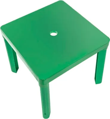 Produktbild von Kinder Tisch Stuhl Kunststoff Grün Gartentisch Spieltisch Sitzgruppe 2 Stühle