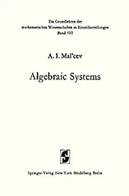 Obrázok produktu pre Algebraic Systems