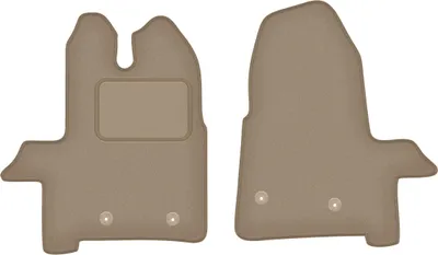 Produktbild von Beige Veloursmatten für: Ford Transit Van (2019-)
