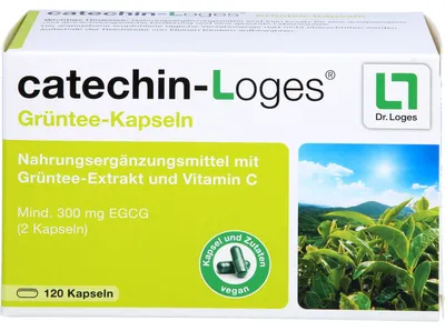 Produktbild von Catechin-Loges Grüntee-Kapseln, 120 St. Kapseln