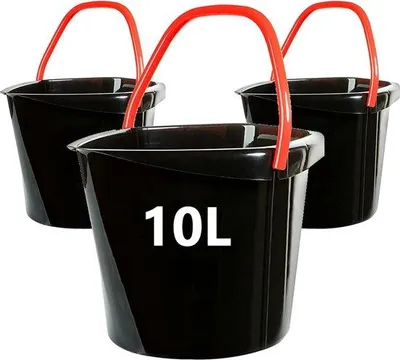Obrázok produktu pre Odolný 10-litrový domáci vedro, ECO, vyrobené v EÚ