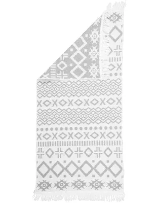 Zdjęcie produktu dla Dywan kilim 060*120cm boho szary