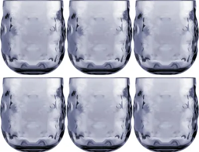 Produktbild von Wasserglas Set 6 Stück, unzerbrechlich - Harmony Moon Blue -