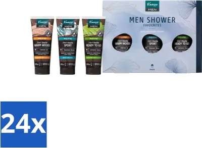 Produktbild von Kneipp - Men Duschfavoriten Geschenkset - Vorteilspack - 24 Stücke