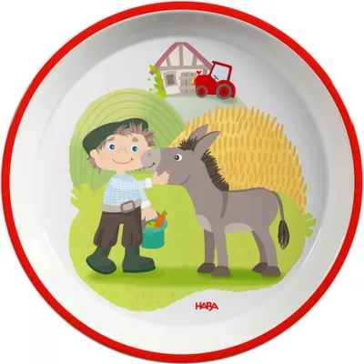 Produktbild von HABA Essen & Trinken Teller Bauernhof 2012441002