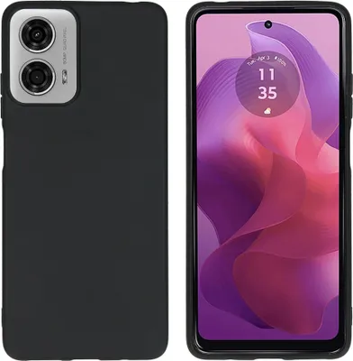 Produktbild von imoshion TPU Color Cover Motorola Moto G04 / G24 - Schwarz