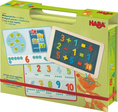 Produktbild von Haba Magnetspiel-Box 1, 2, Zählerei; 302589