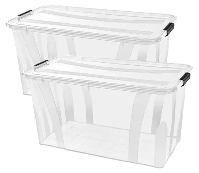Produktbild von Aufbewahrungsbox 32l 2 er Set Anzio