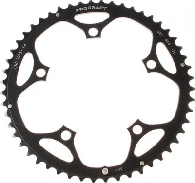 Image de Plateau Procraft RR110 52 dents, 9 vitesses, BCD 110 ; Shimano/Sram