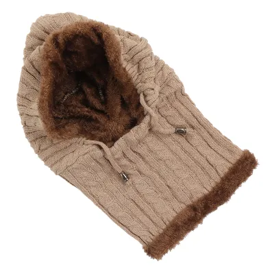 Produktbild von Čepice Beanie s šátkem,Čepice s lebkou a šátkem,Čepice s lebkou a ohřívačem krku,Čepice Beanie s ohřívačem krku,Jednodílná čepice Beanie,Jednodílná čepice s šátkem