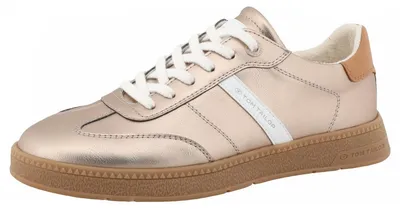Produktbild von Tom Tailor 9590150001_36, Weiblich, Erwachsener, Modische Sneakers, Gold, Tunnelzugverschluss, Thermoplastischer Gummi (TPR)