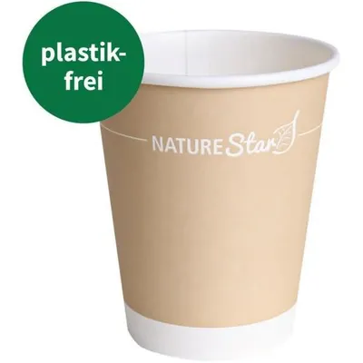 Produktbild von Kaffeebecher Only Paper 400 ml DM 90mm Pappe VE=50 Stück